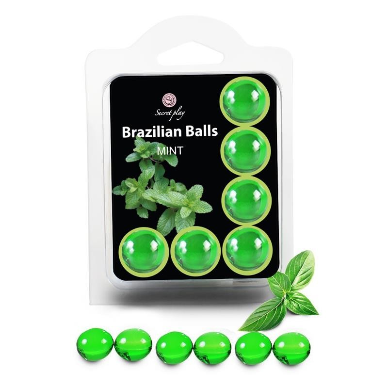 Palline Brasiliane Menta 6 pz