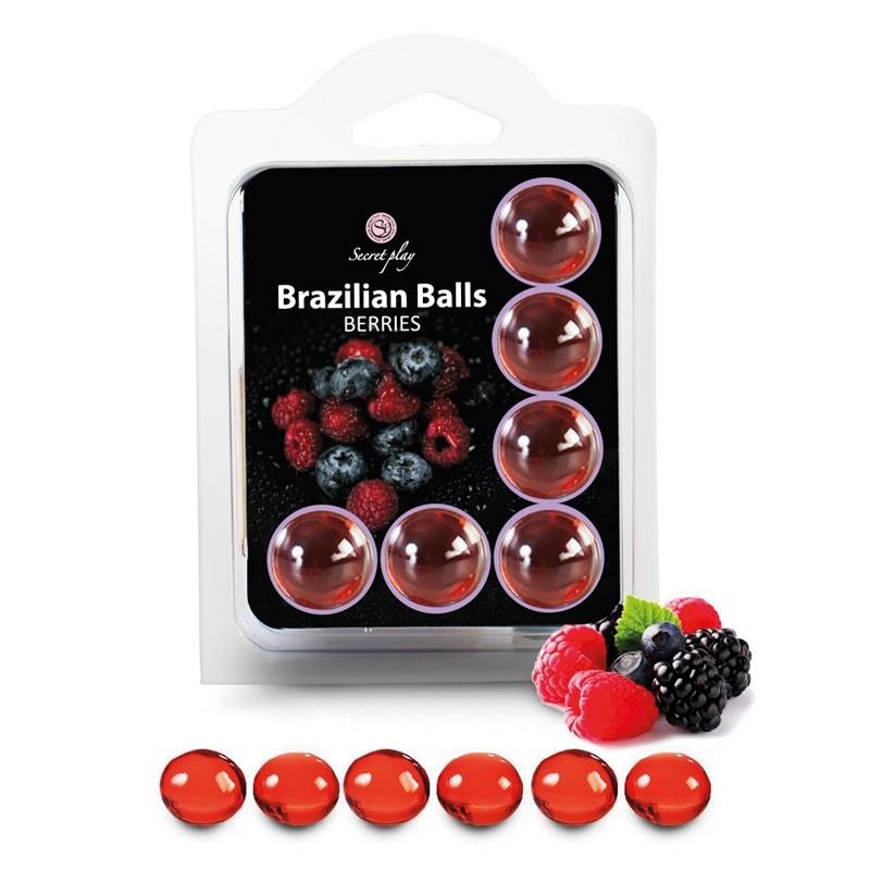 Palline Brasiliane Frutti di Bosco 6 pz