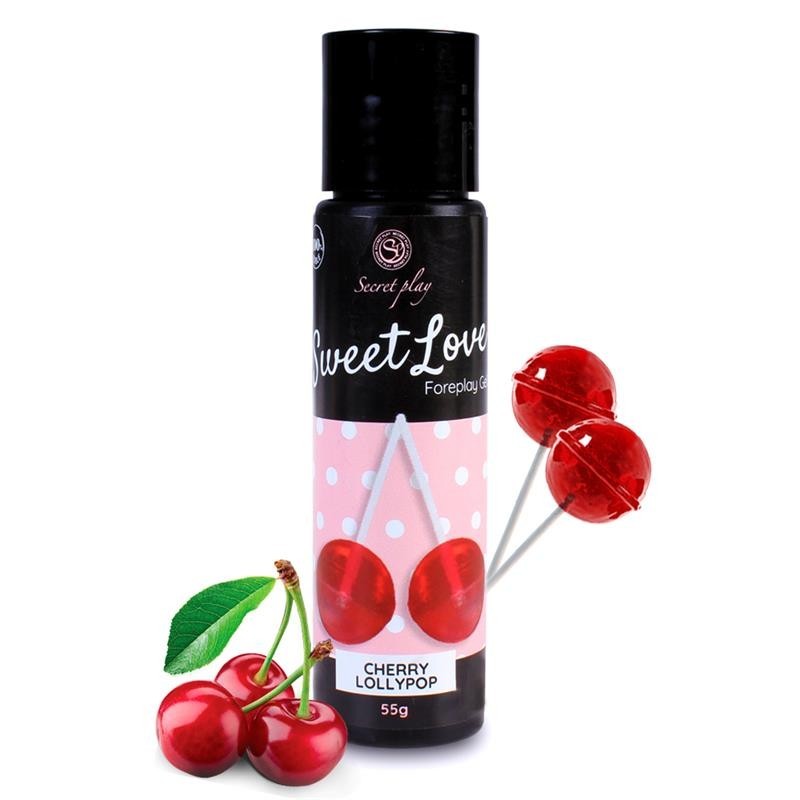 Lubrificante Commestibile Ciliegia 60 ml Lollipop