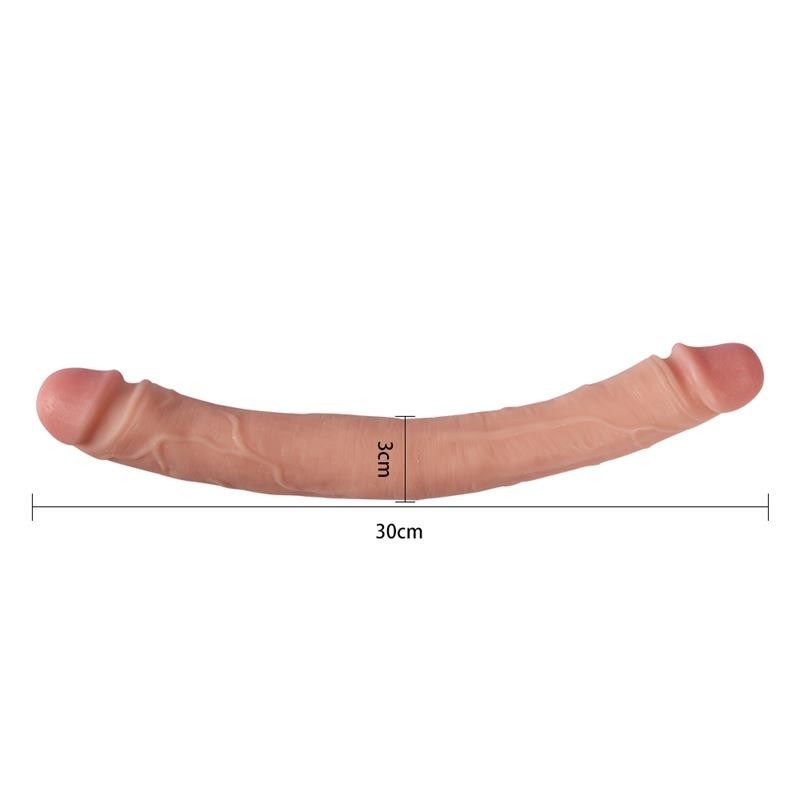 Doppio Dildo Realistico 30 cm Elvis