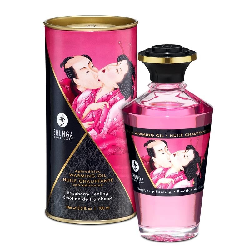Olio per Massaggi Riscaldante Lampone 100 ml