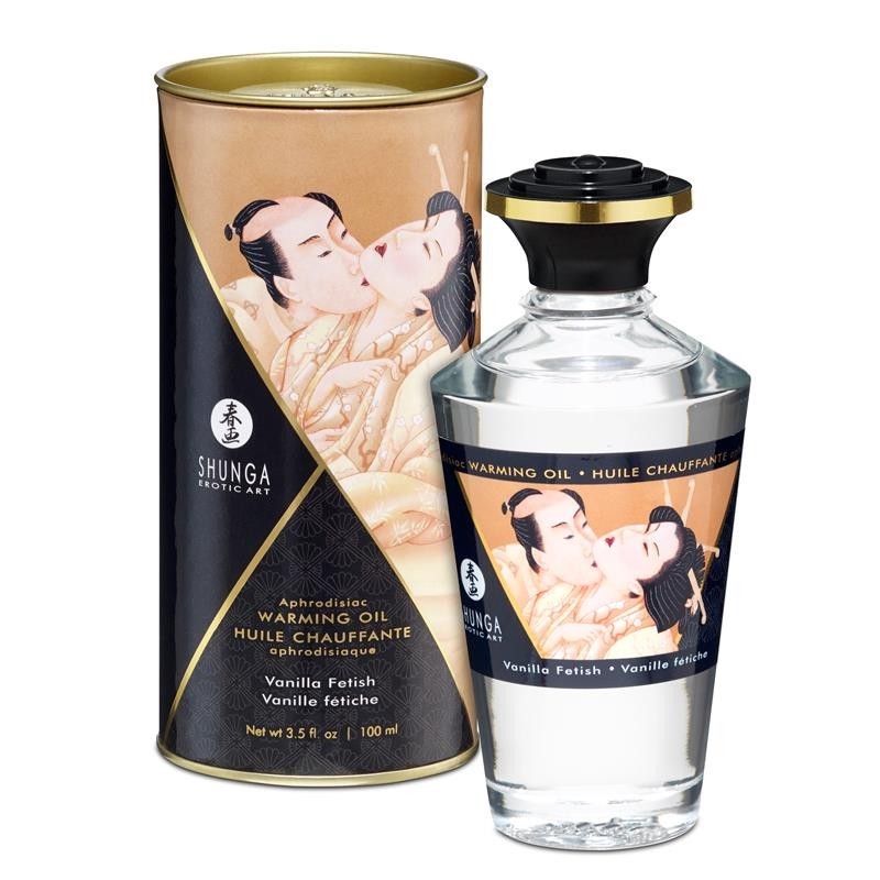Olio per Massaggi Riscaldante Vaniglia 100 ml