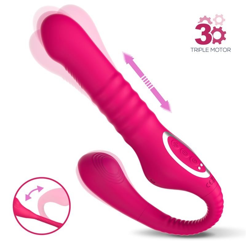 Vibratore Telescopico e Pulsatore No Twenty Three