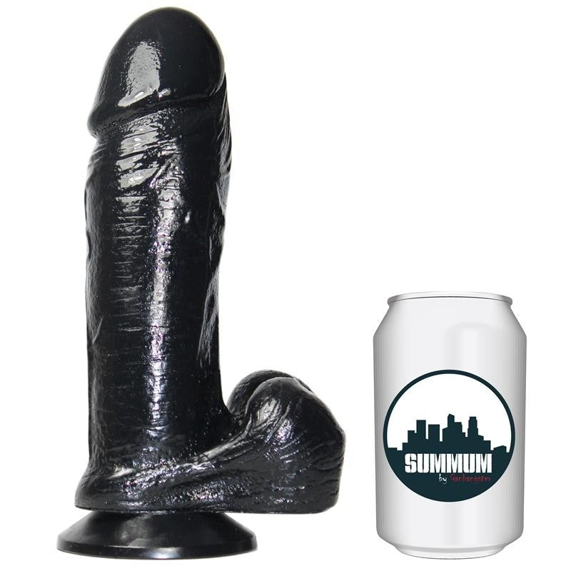 Dildo Realistico Nero 23 cm Massivo