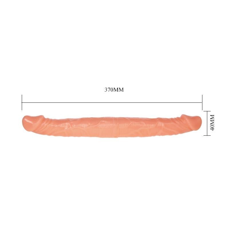 Dildo Doppio Realistico 37 cm Flesh