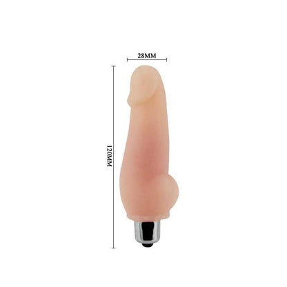 Piccolo Vibratore Realistico 12 cm Flesh