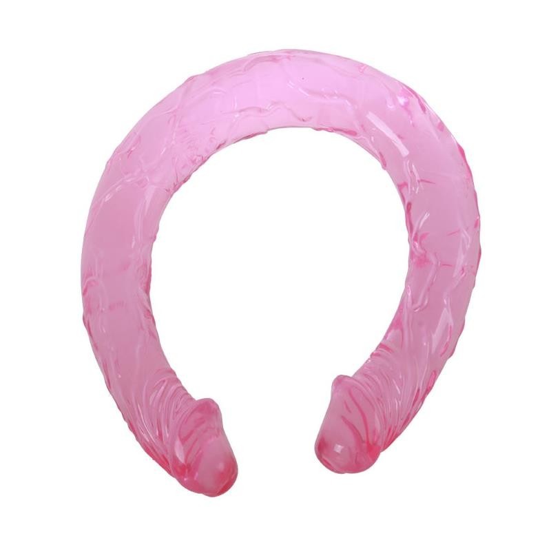 Dildo Doppio Realistico 44 cm Pink