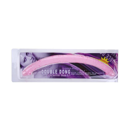 Dildo Doppio Realistico 44 cm Pink