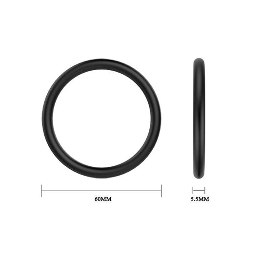 Set 3 Anelli Fallici Silicone