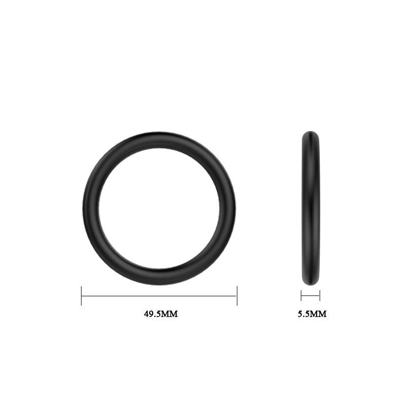 Set 3 Anelli Fallici Silicone