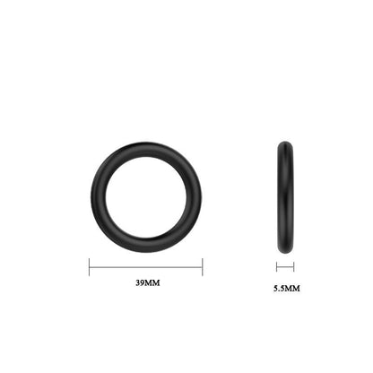 Set 3 Anelli Fallici Silicone