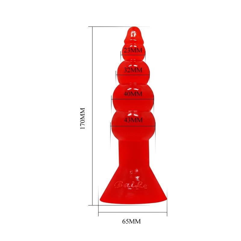 Plug Anale Sfere 17 cm Bulbous