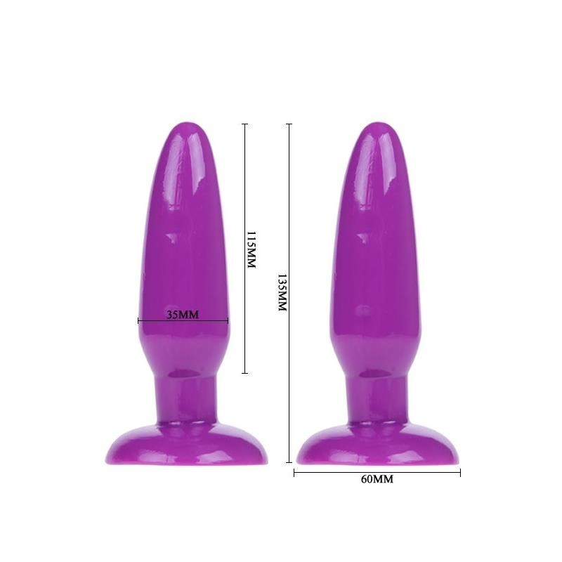 Plug Anale Morbido 13 cm