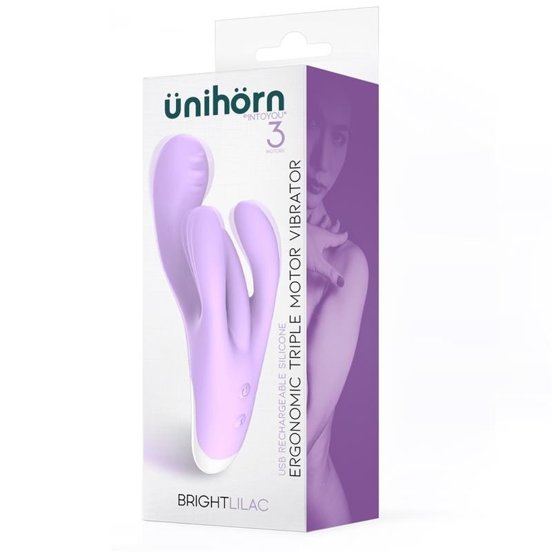 Vibratore Rabbit 19 cm Brightlilac