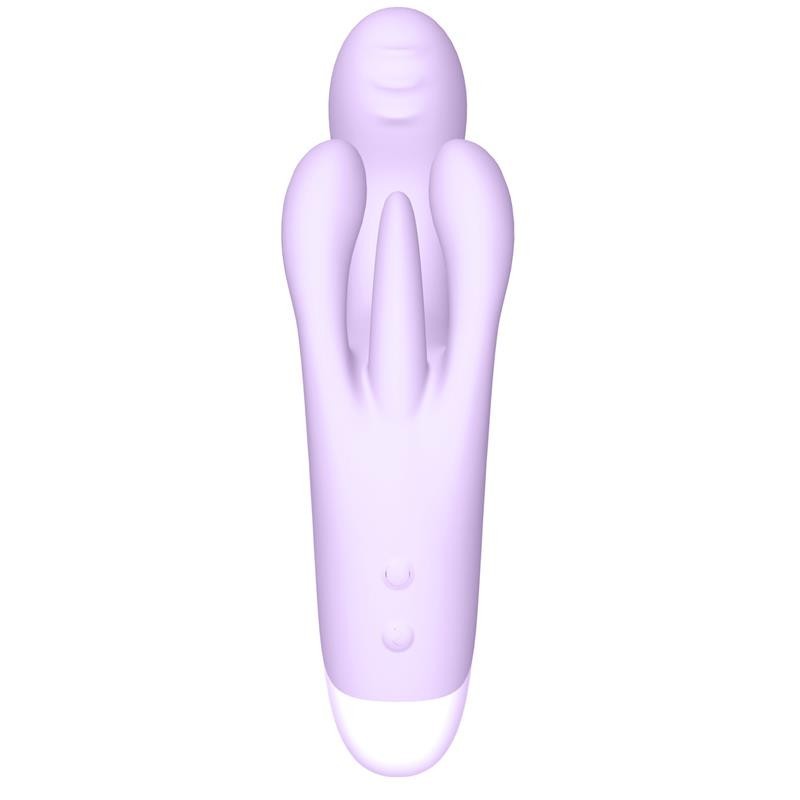 Vibratore Rabbit 19 cm Brightlilac