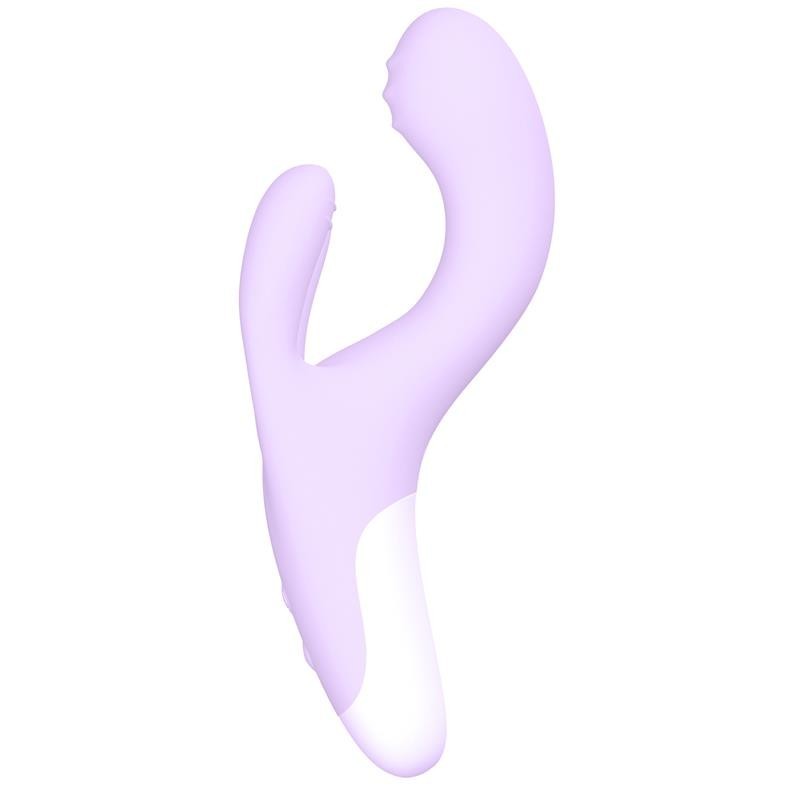 Vibratore Rabbit 19 cm Brightlilac