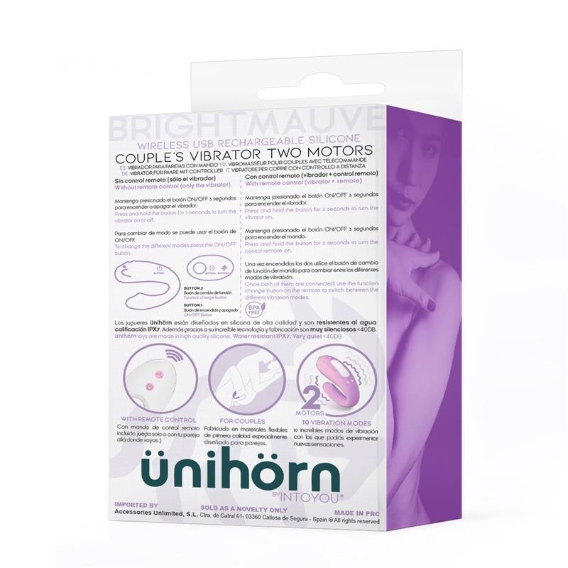 Vibratore per Coppia Wireless Brightmauve