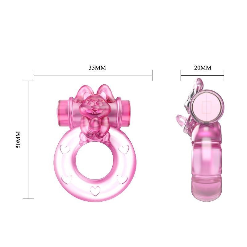 Anello Vibrante Rabbit Bullet