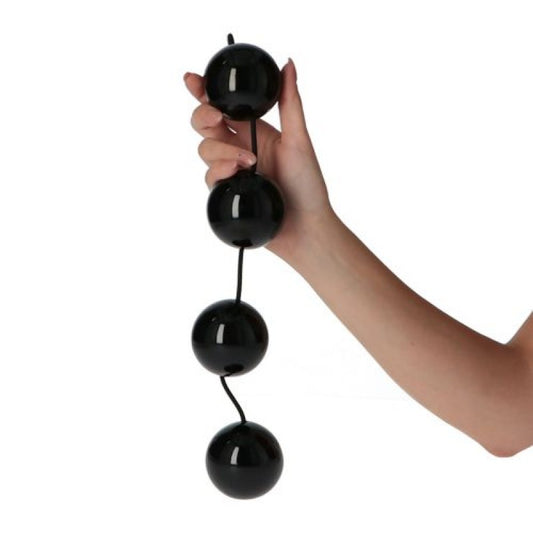 Palline Anali Maxi 6 cm Black