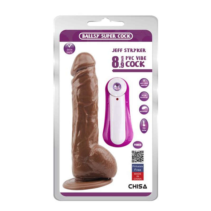 Vibratore Marrone 22 cm