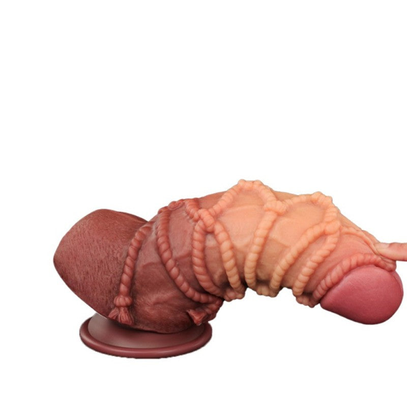 Dildo Largo 24 cm Silicone Rope 9