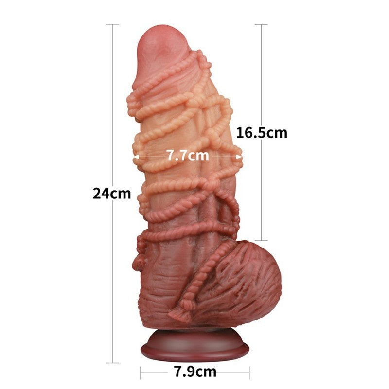 Dildo Largo 24 cm Silicone 9
