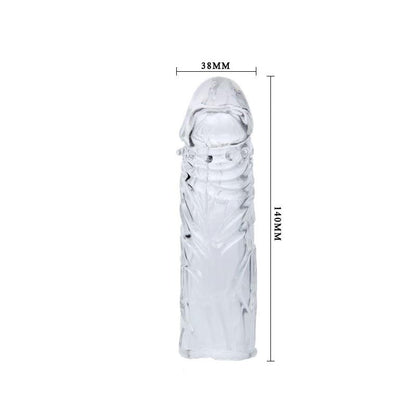 Guaina Fallica Trasparente 14 cm