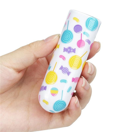 Mini Vibratore 8 cm Usb Lollipop