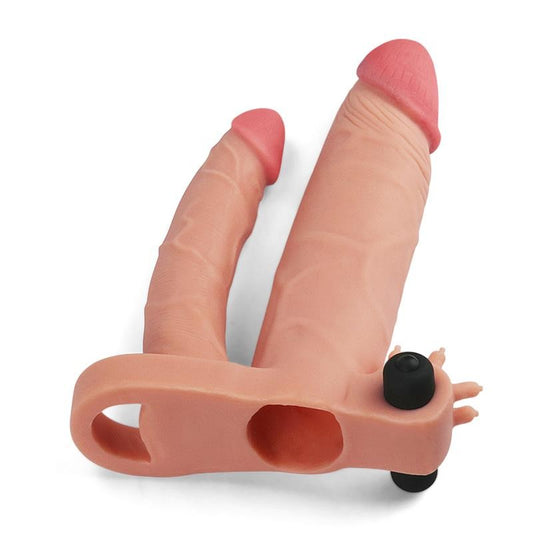 Guaina Vibrante con Dildo Anale