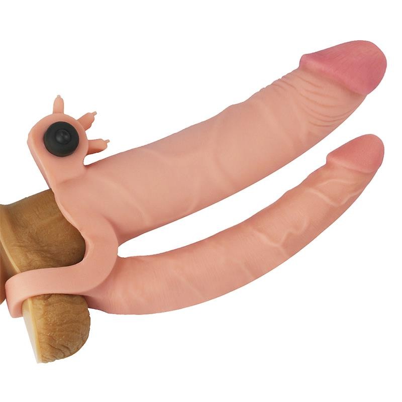 Guaina Vibrante con Dildo Anale