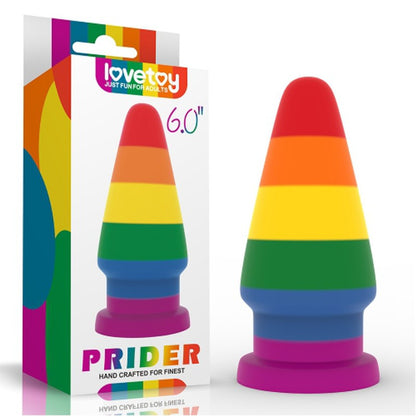 Plug Anale XL 15 cm Pride Edition Silicone 6