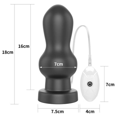 Plug Vibrante Maxi 18 cm King Size 7