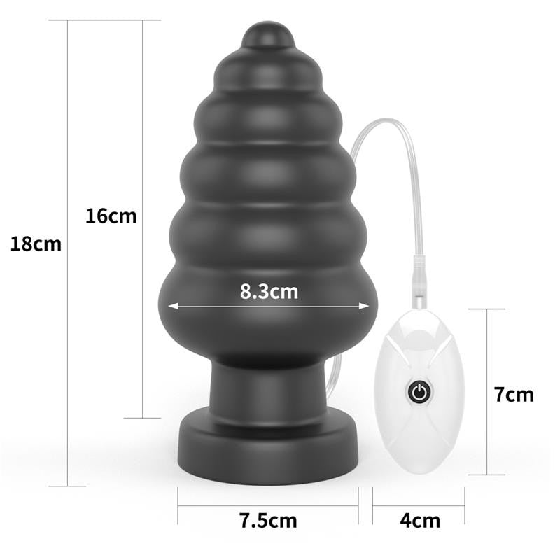 Cuneo Anale Vibrante Maxi 18 cm King Size 7