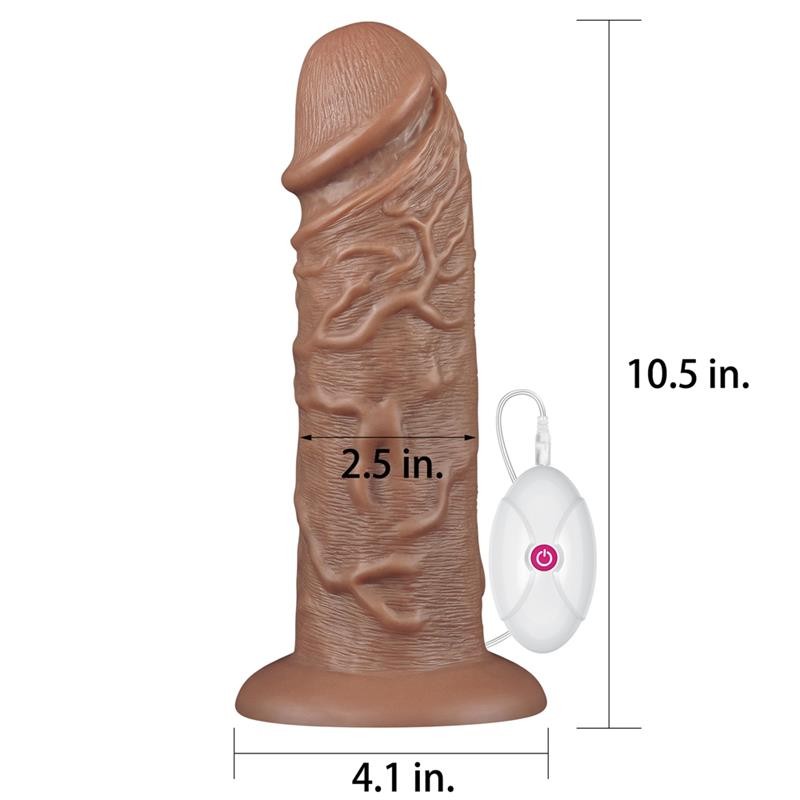 Vibratore Maxi 26 cm Chubby Brown 10,5