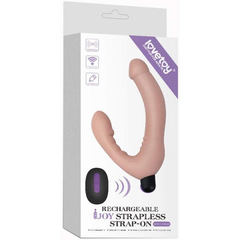 Strapon Strapless Vibrante Wireless