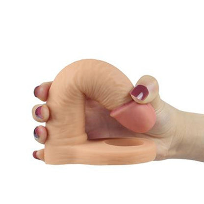Fallo Anale Indossabile 14 cm Vibrante Ultra Soft