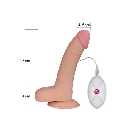 Vibratore Realistico 21 cm Ultra Soft 8,8