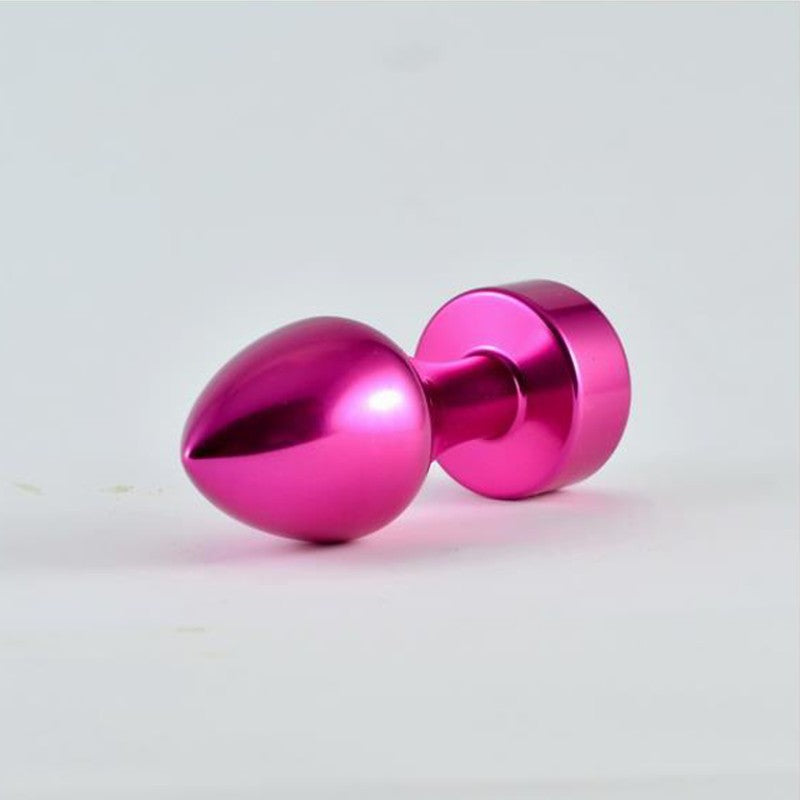 Gioiello Anale Acciaio 8 cm Fucsia