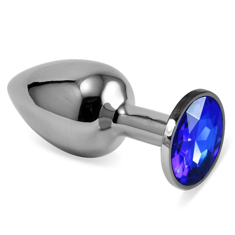 Gioiello Anale Acciaio Blu S