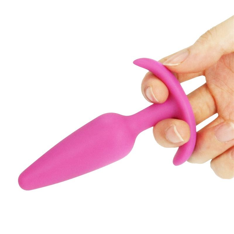 Plug Anale Indossabile 10 cm Lure Pink S