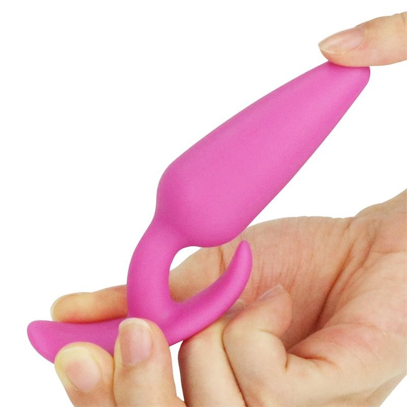 Plug Anale Indossabile 10 cm Lure Pink S