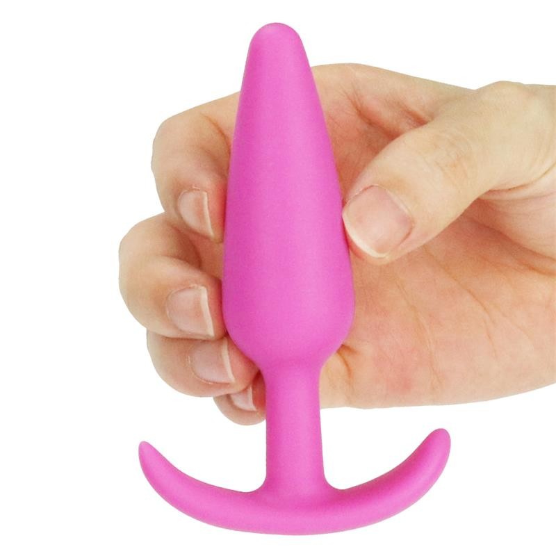 Plug Anale Indossabile 10 cm Lure Pink S