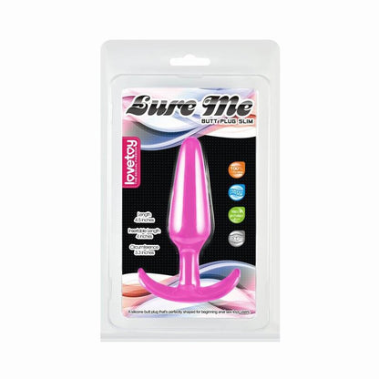 Plug Anale Indossabile 10 cm Lure Pink S