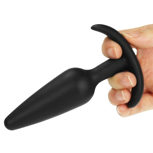 Plug Anale Indossabile 10 cm Lure Nero S