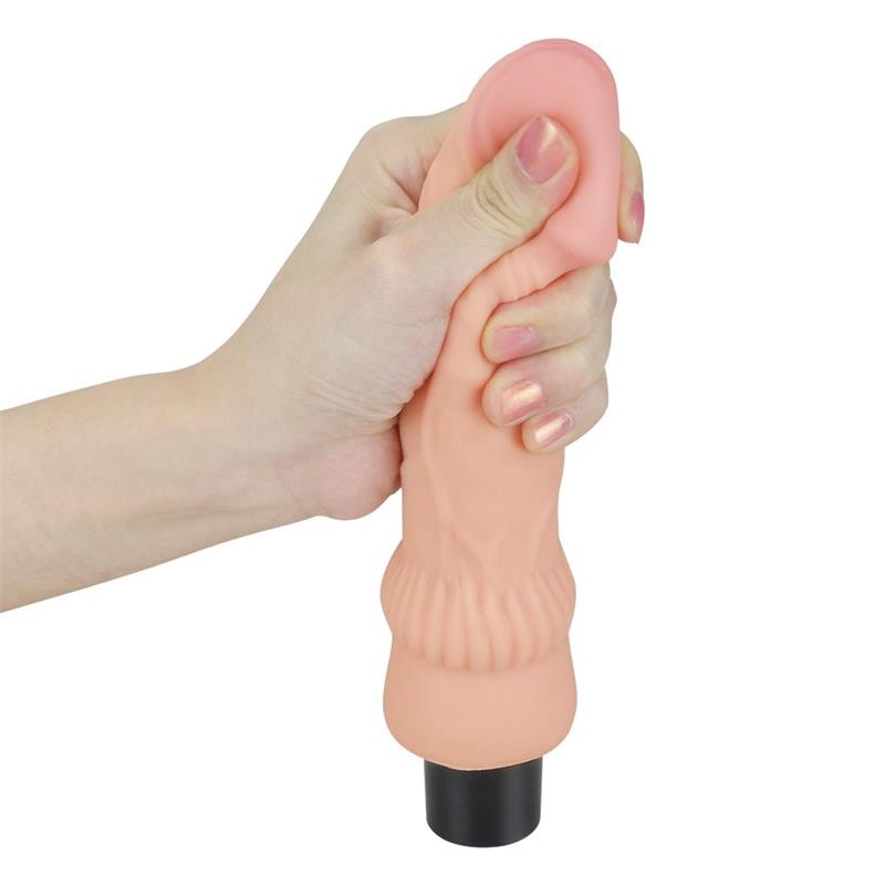 Vibratore Realistico 19 cm Softee 7,8 Flesh