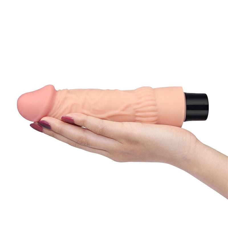 Vibratore Realistico 19 cm Softee 7,8 Flesh