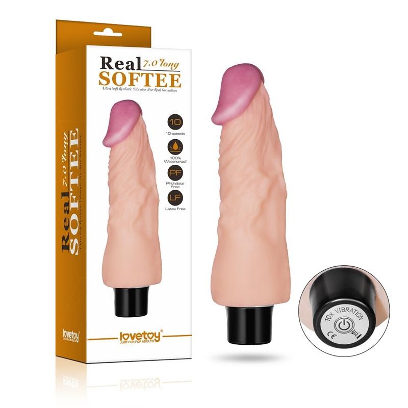 Vibratore Realistico 18 cm Softee 7
