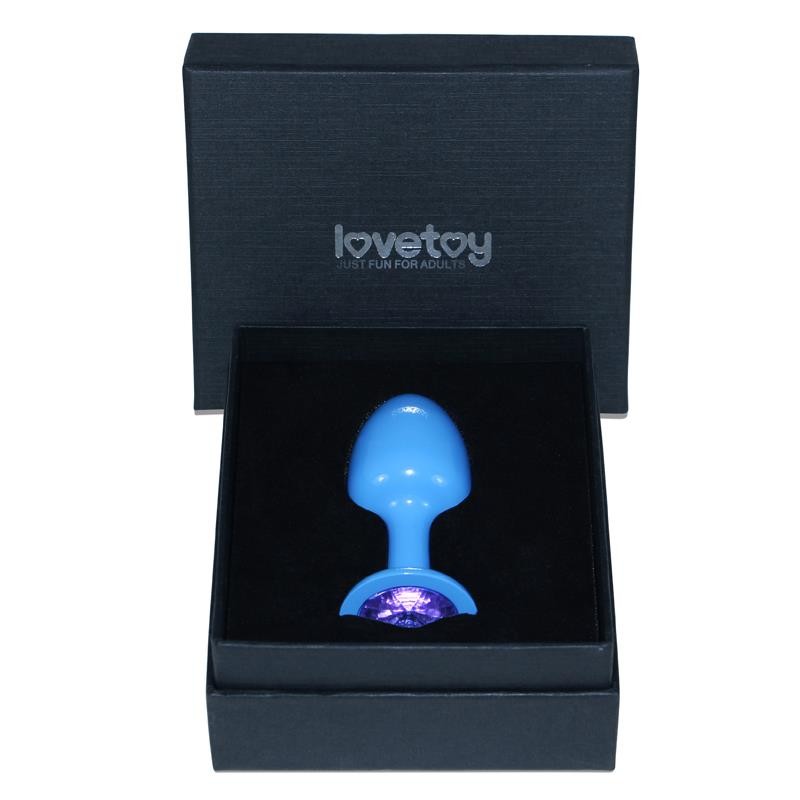 Gioiello Anale Blu Brillante Blu