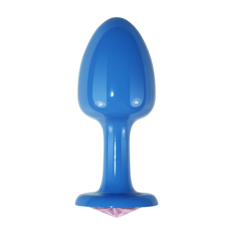 Gioiello Anale Blu Brillante Rosa