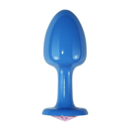 Gioiello Anale Blu Brillante Rosa